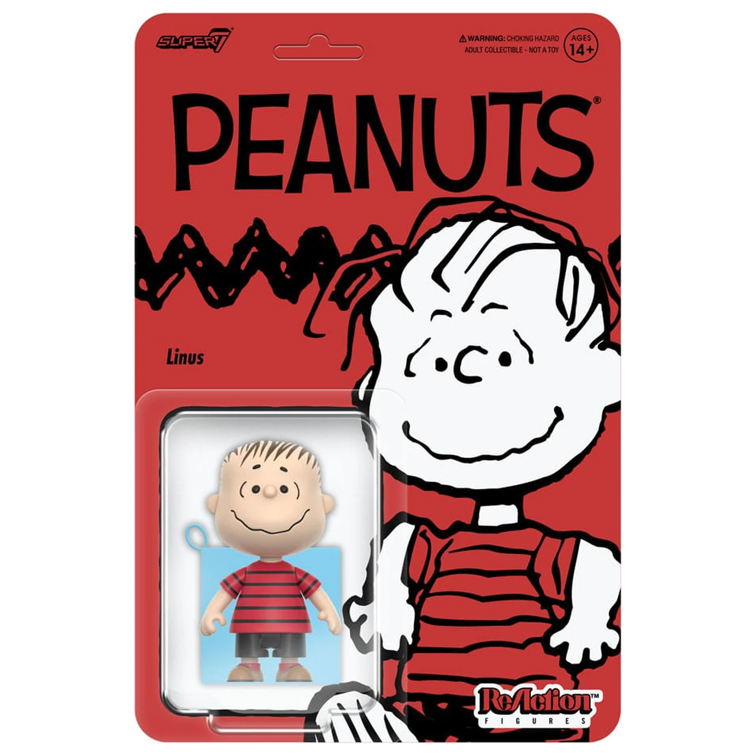 Peanuts ReAction figura od 9 cm, val 8 Linus fotografija proizvoda