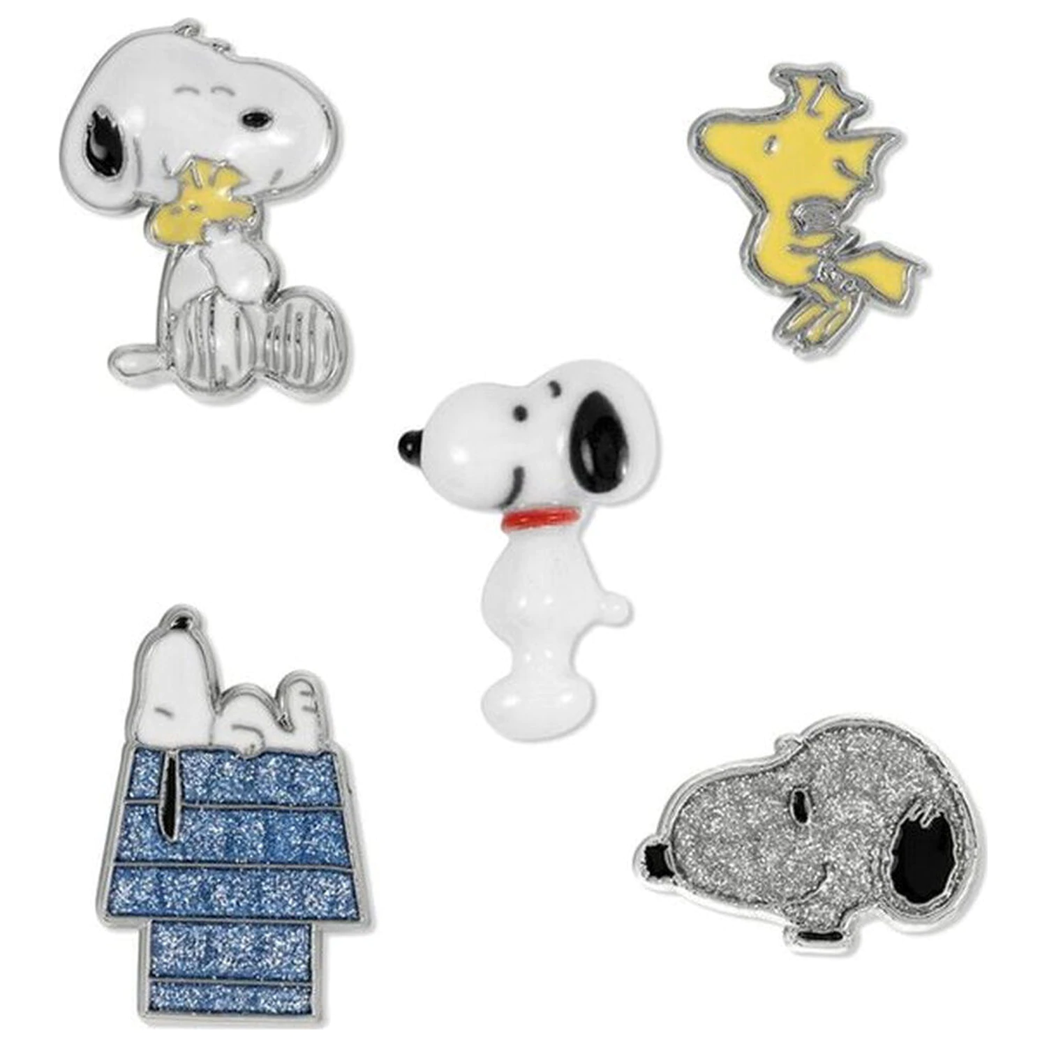 Peanuts Snoopy set od 5 bedževa fotografija proizvoda