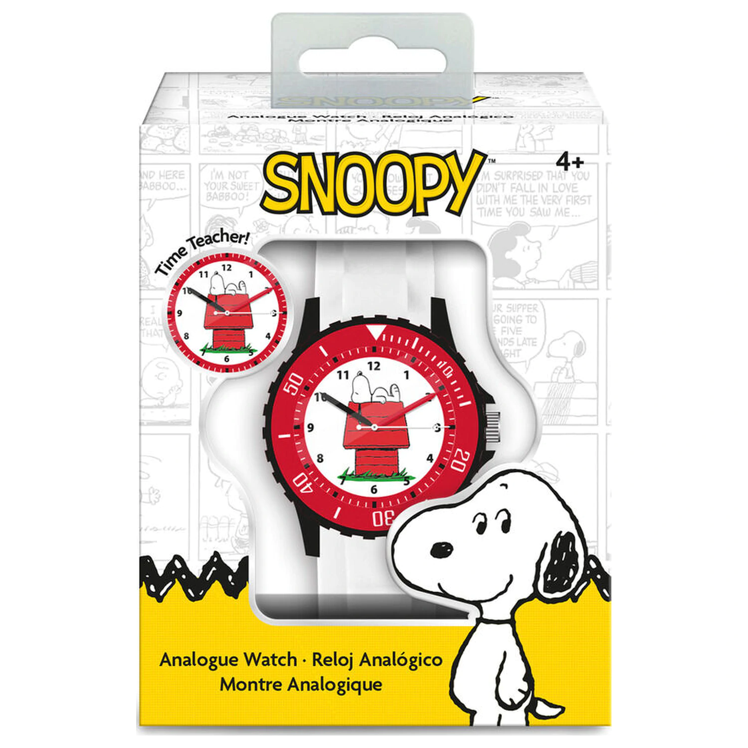 Peanuts Snoopy analogni sat fotografija proizvoda