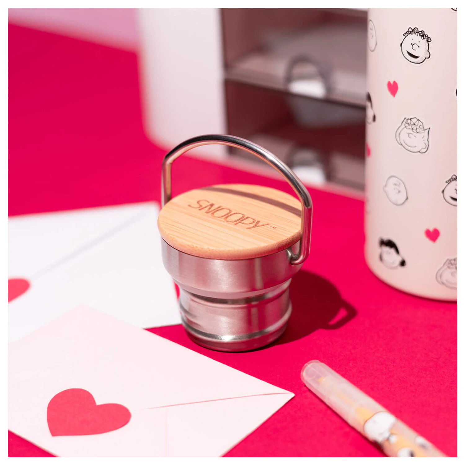 Peanuts Snoopy boca od nehrđajućeg čelika 500 ml fotografija proizvoda