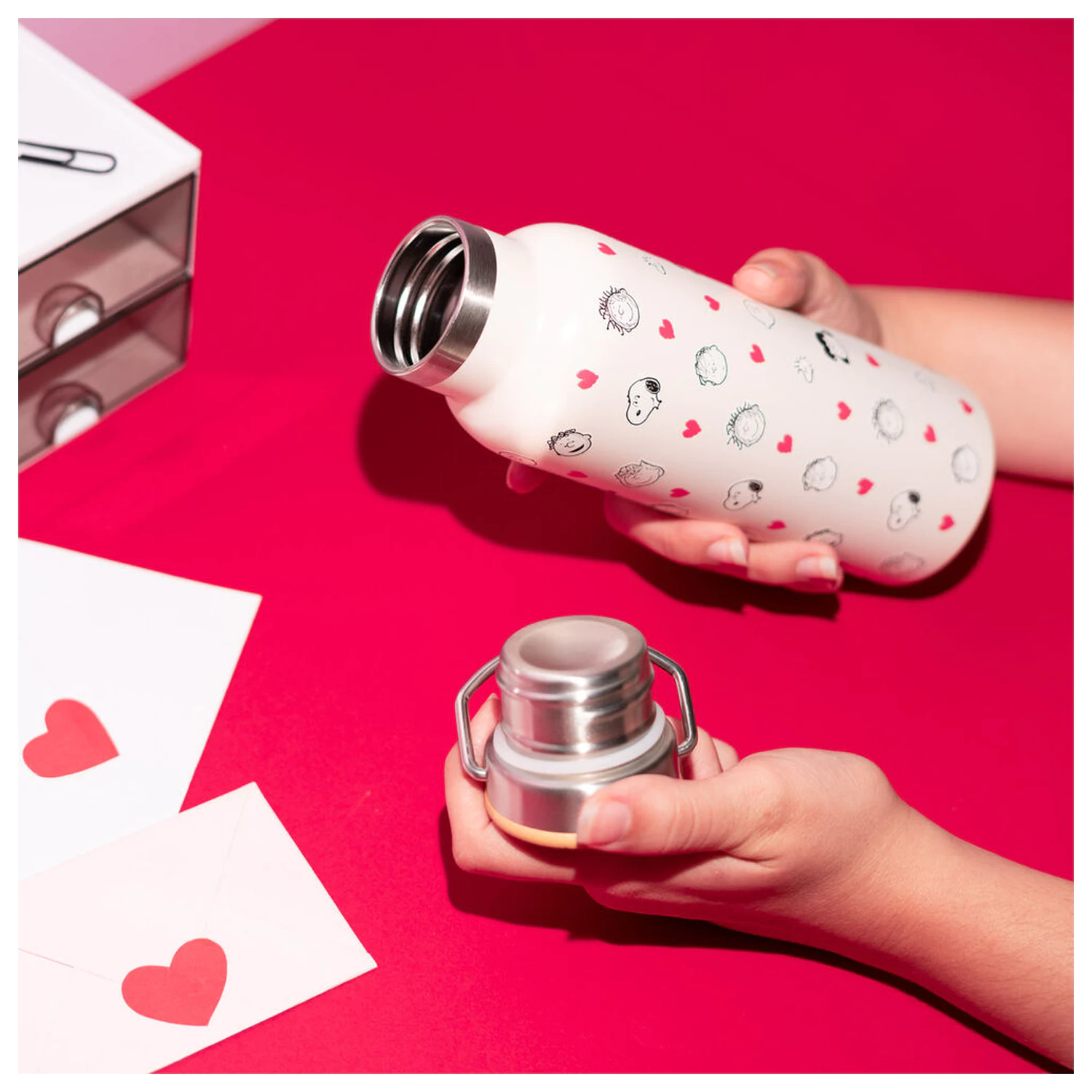 Peanuts Snoopy boca od nehrđajućeg čelika 500 ml fotografija proizvoda