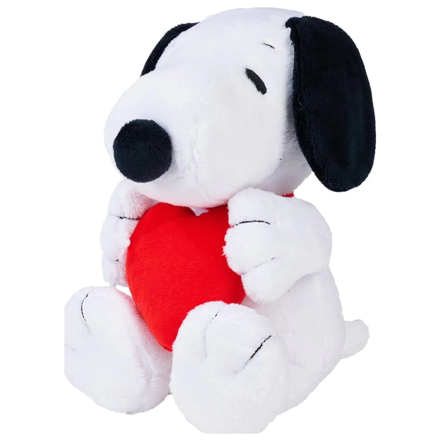 Peanuts Plush figura Snoopy sjedi sa srcem 25 cm fotografija proizvoda