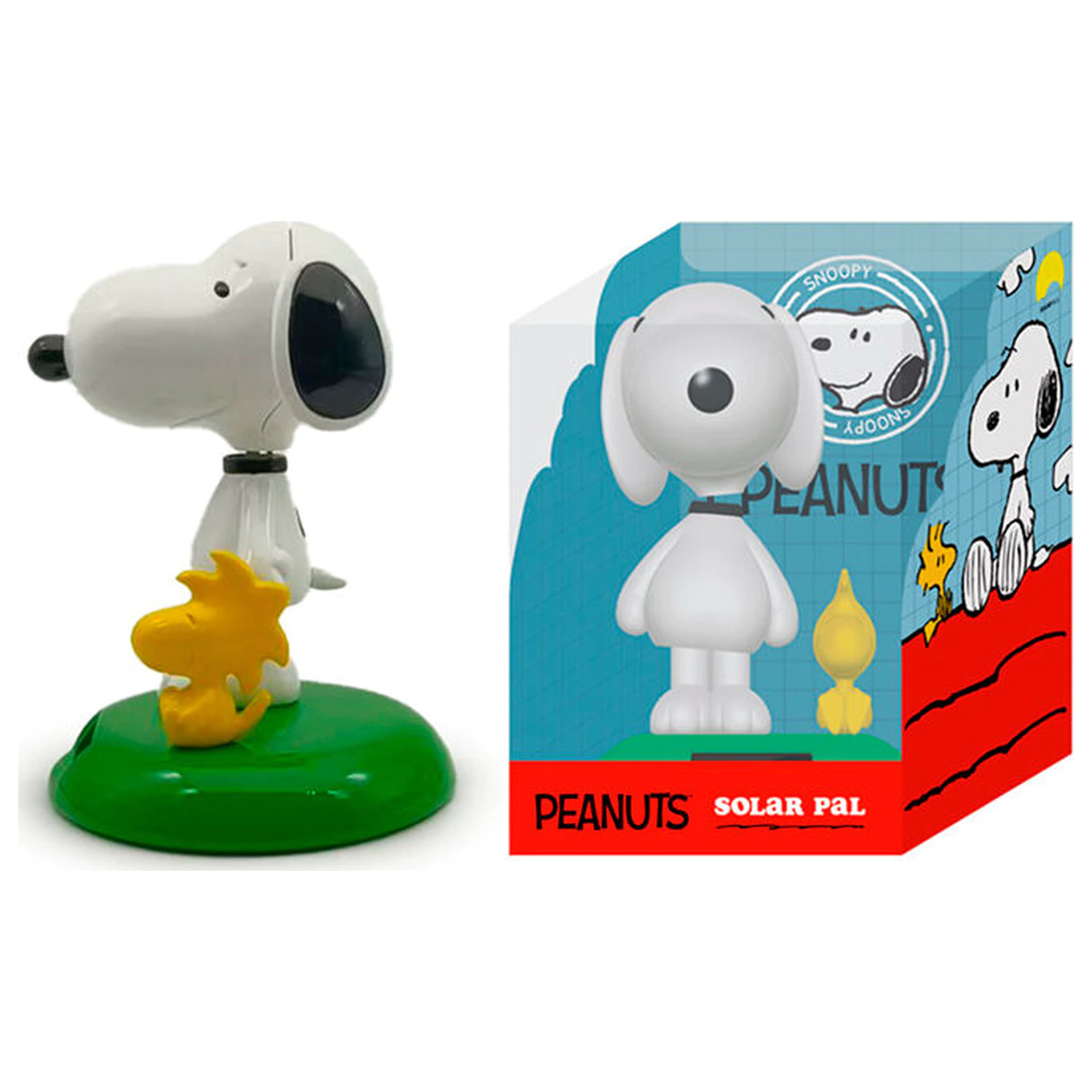 Peanuts Snoopy & Woodstock solarna figura fotografija proizvoda