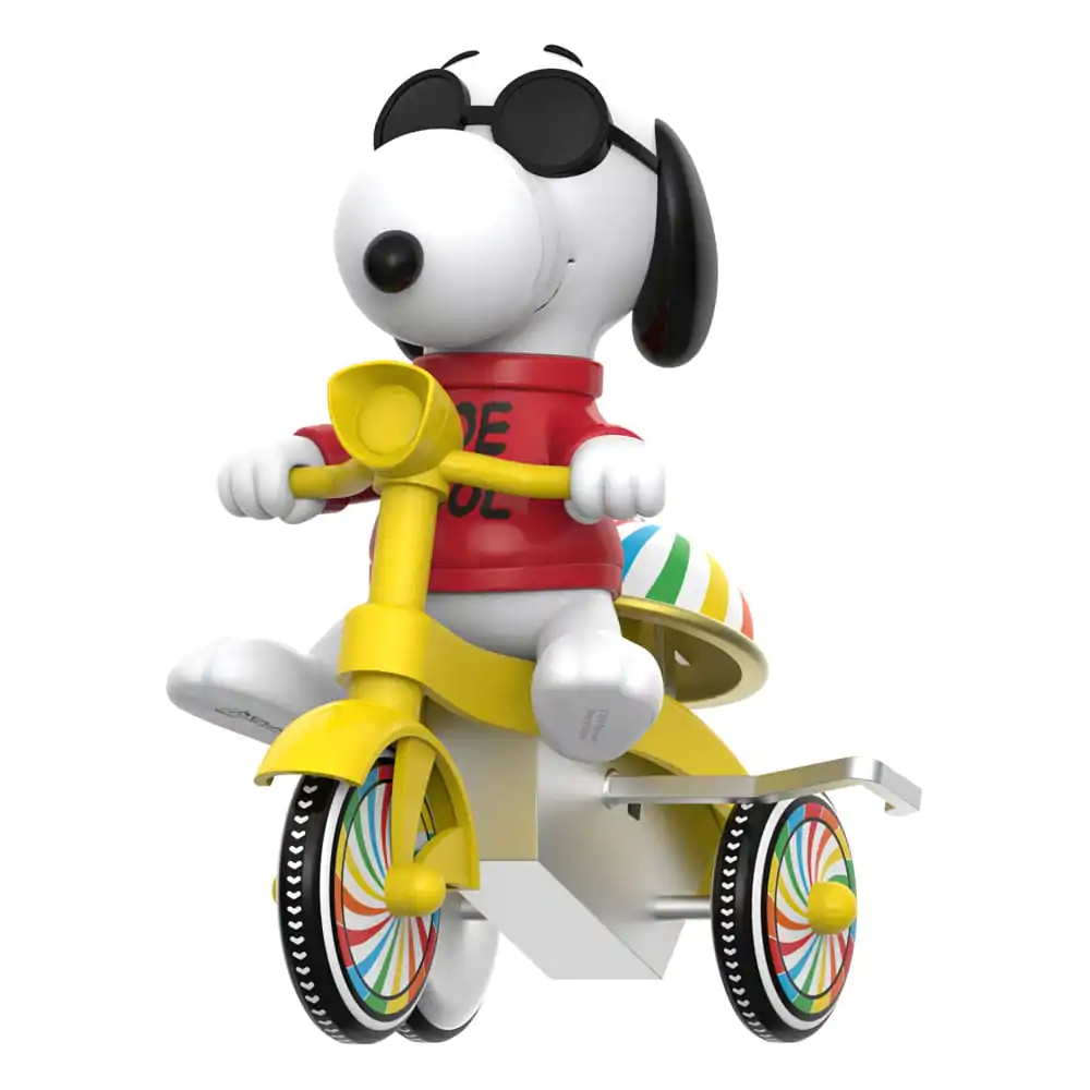Peanuts Super Cycles akcijska figura Joe Cool (crvena sa žutim trikeom) 13 cm fotografija proizvoda