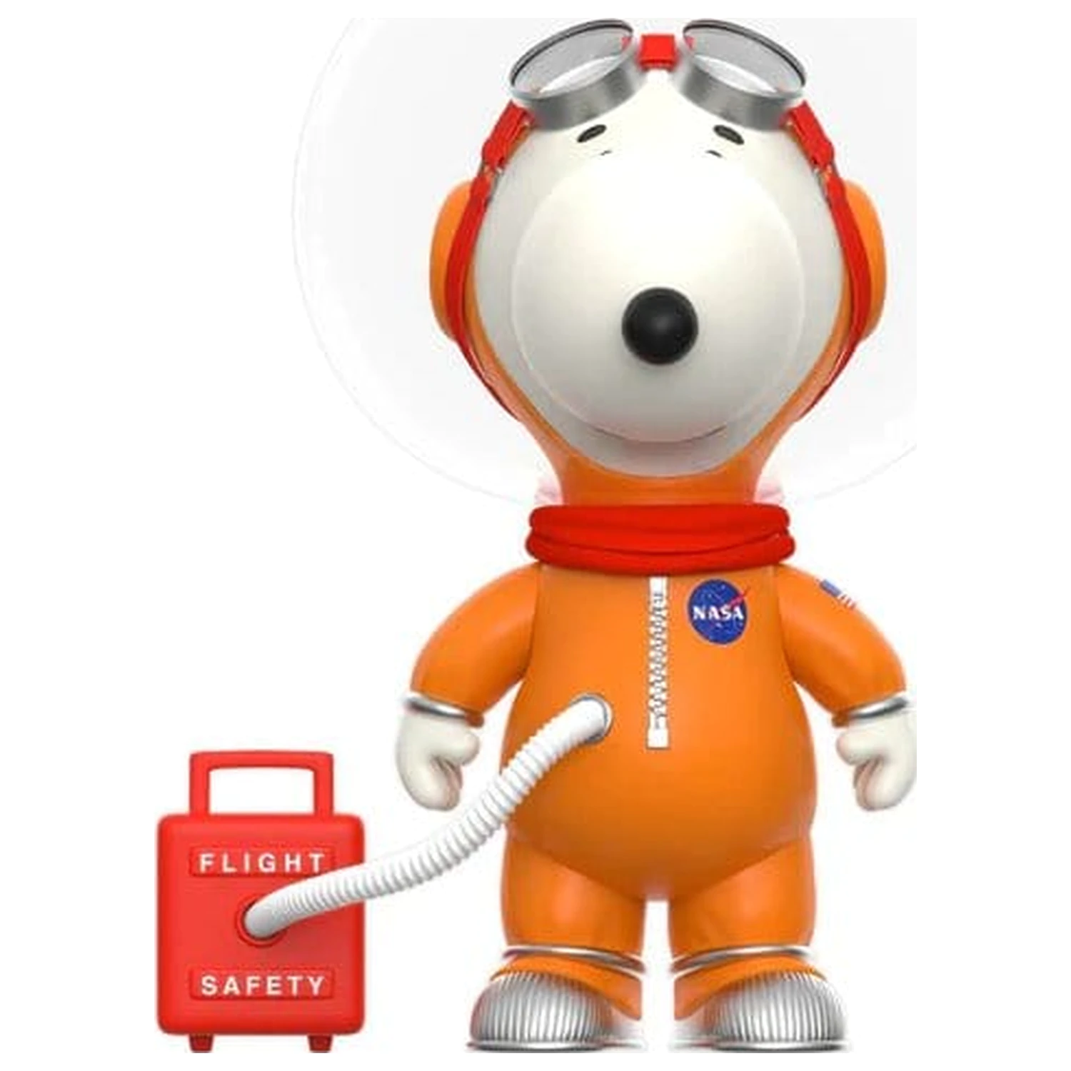 Peanuts Supersize Vinilna akcijska figura Snoopy Spacesuit Orange 30 cm fotografija proizvoda