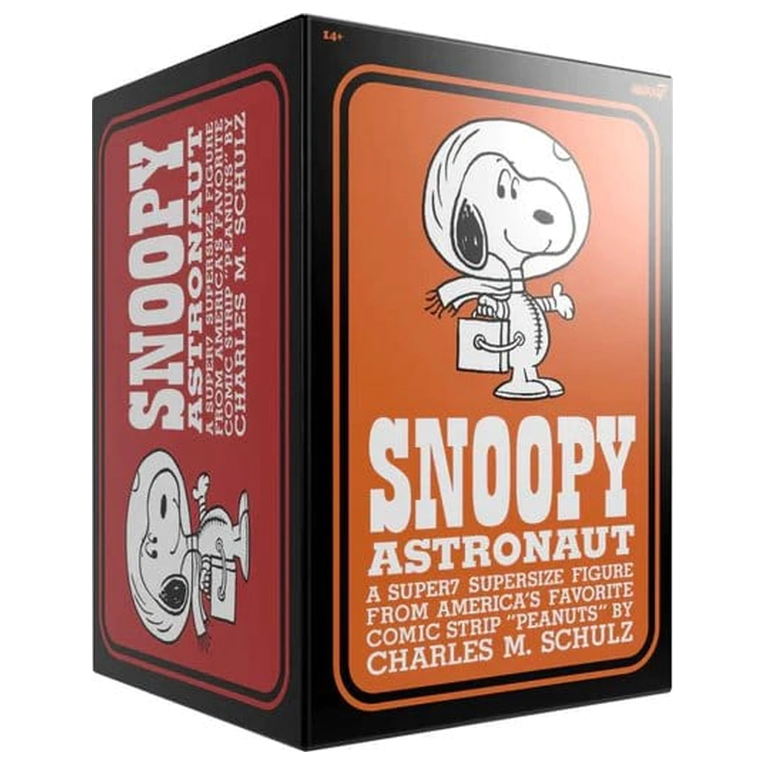 Peanuts Supersize Vinilna akcijska figura Snoopy Spacesuit Orange 30 cm fotografija proizvoda