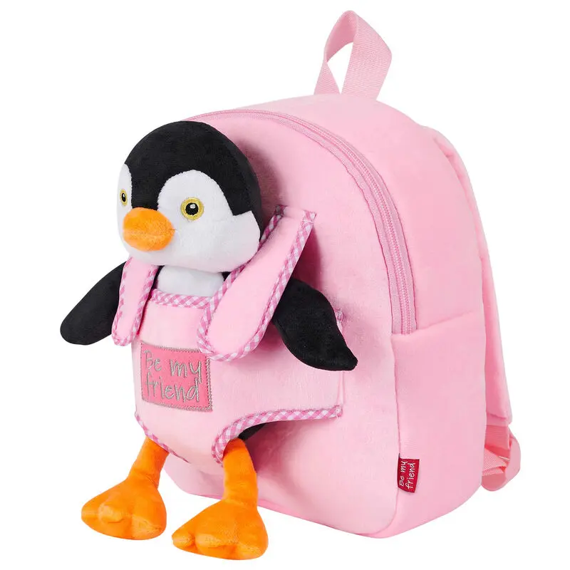 Peggie Penguin reverzibilni ruksak s plišanom igračkom 27 cm fotografija proizvoda