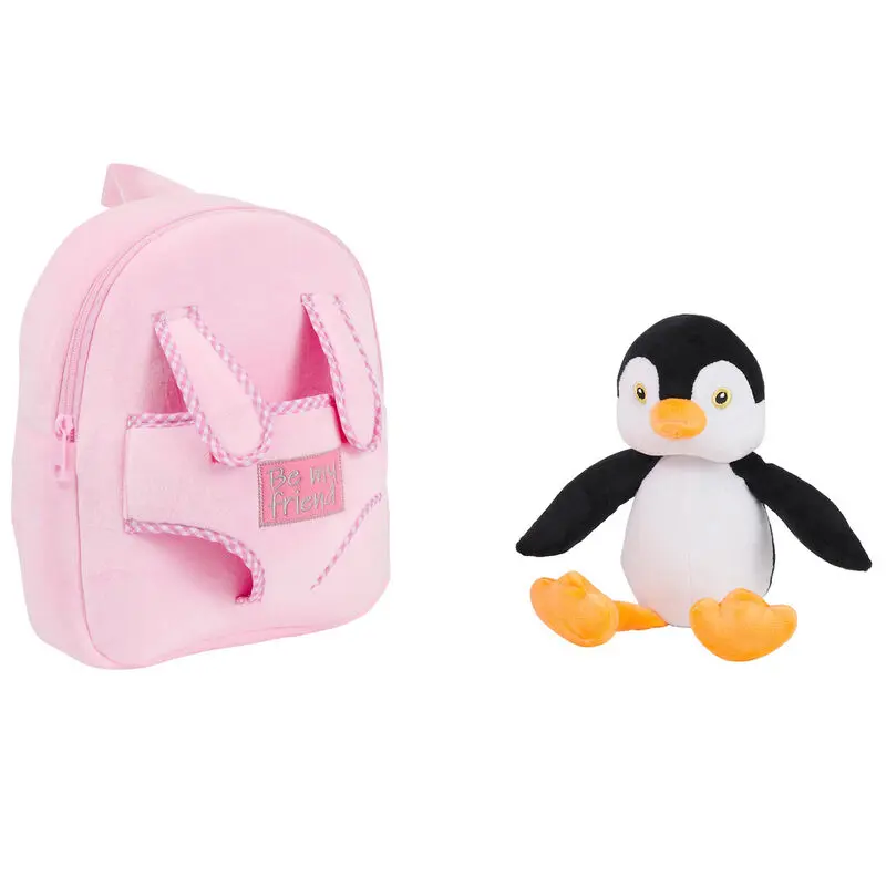 Peggie Penguin reverzibilni ruksak s plišanom igračkom 27 cm fotografija proizvoda
