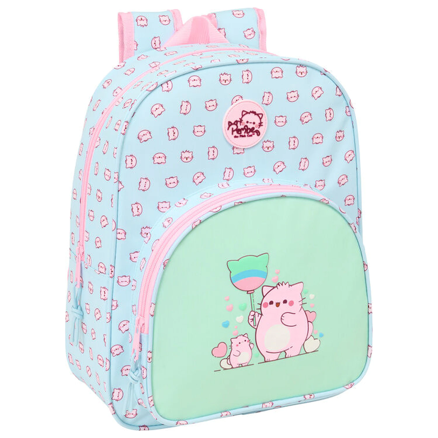 Pembe The Pink Cat prilagodljivi ruksak 34cm fotografija proizvoda