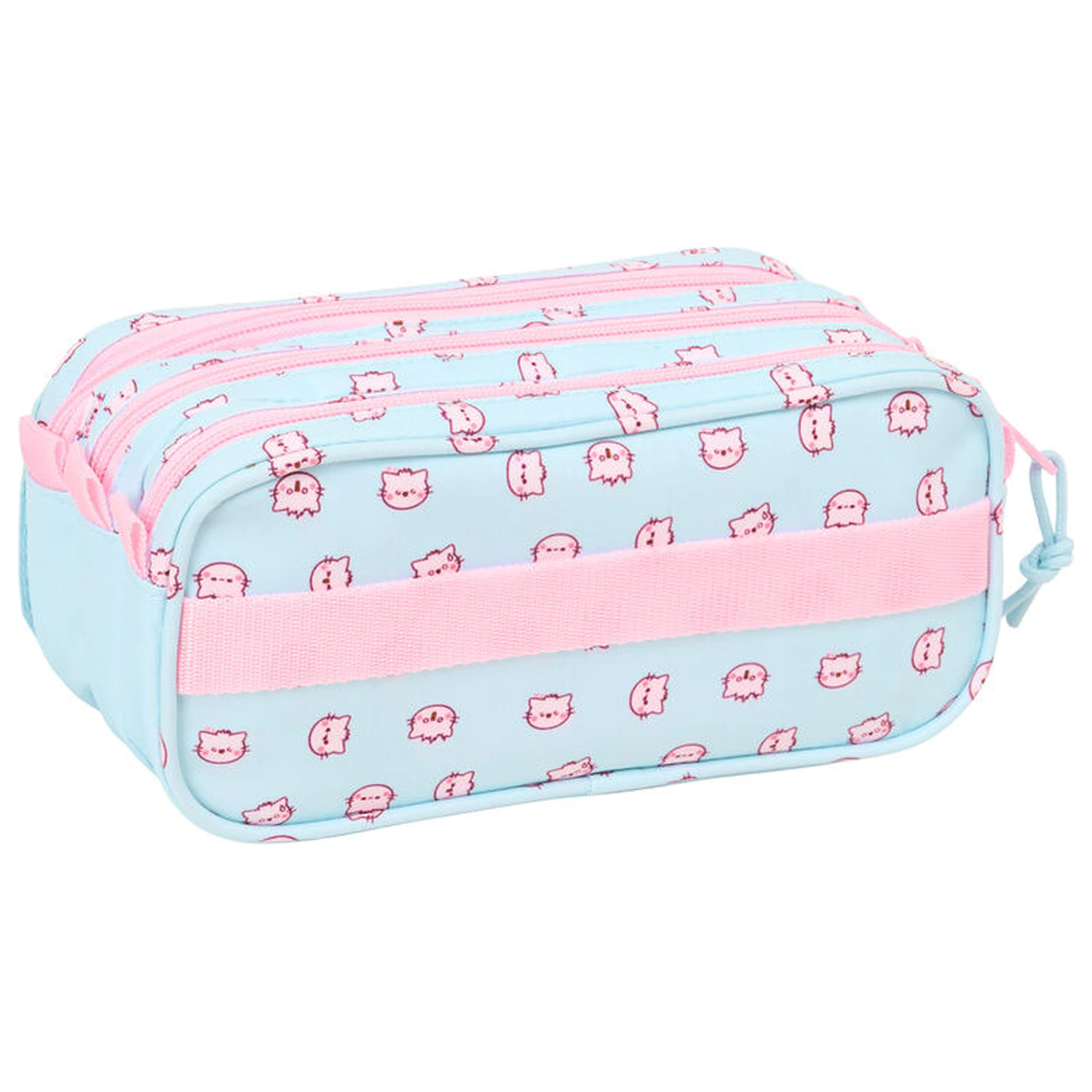 Pembe The Pink Cat trostruka pernica fotografija proizvoda