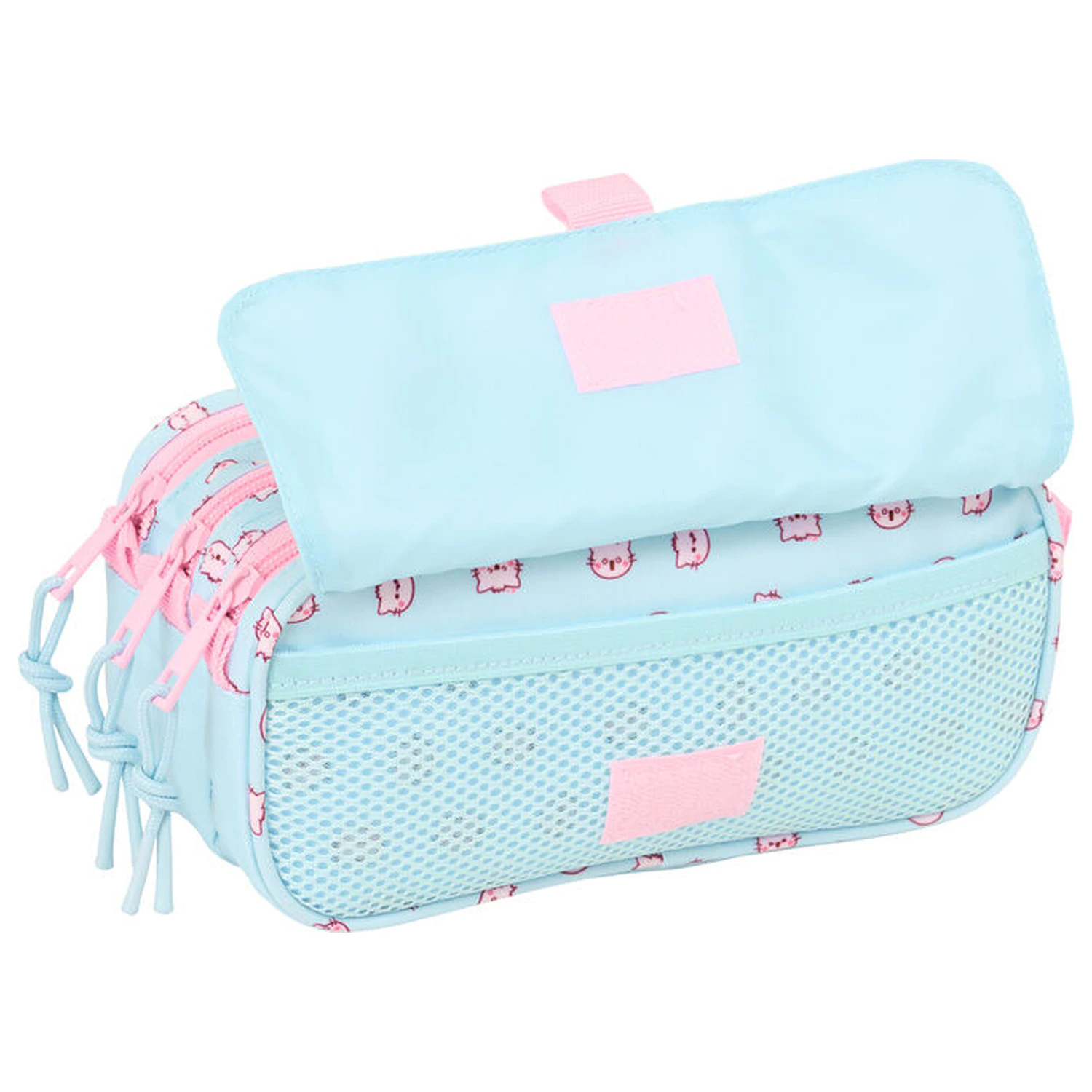 Pembe The Pink Cat trostruka pernica fotografija proizvoda