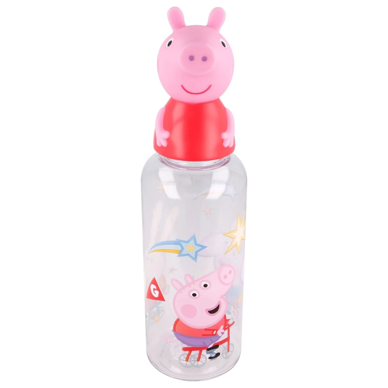 Peppa Pig 3D Cycle Figurine plastična boca za vodu 560 ml fotografija proizvoda