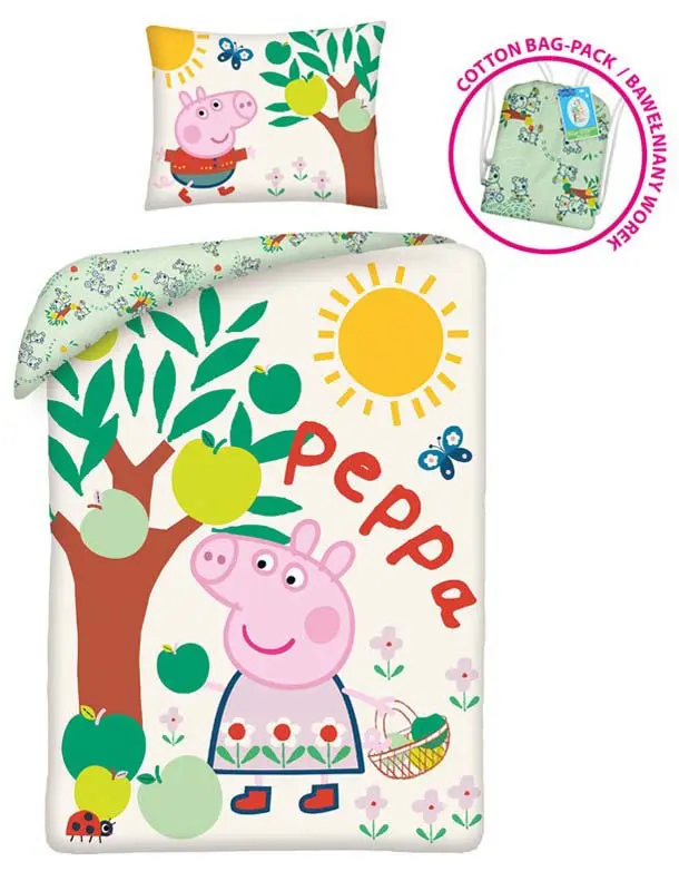 Peppa Pig Navlaka za poplun 140x200cm, 70x90cm fotografija proizvoda
