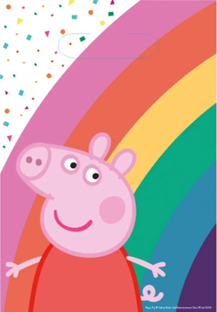 Peppa Pig ukrasne vrećice za poklone 8 kom fotografija proizvoda