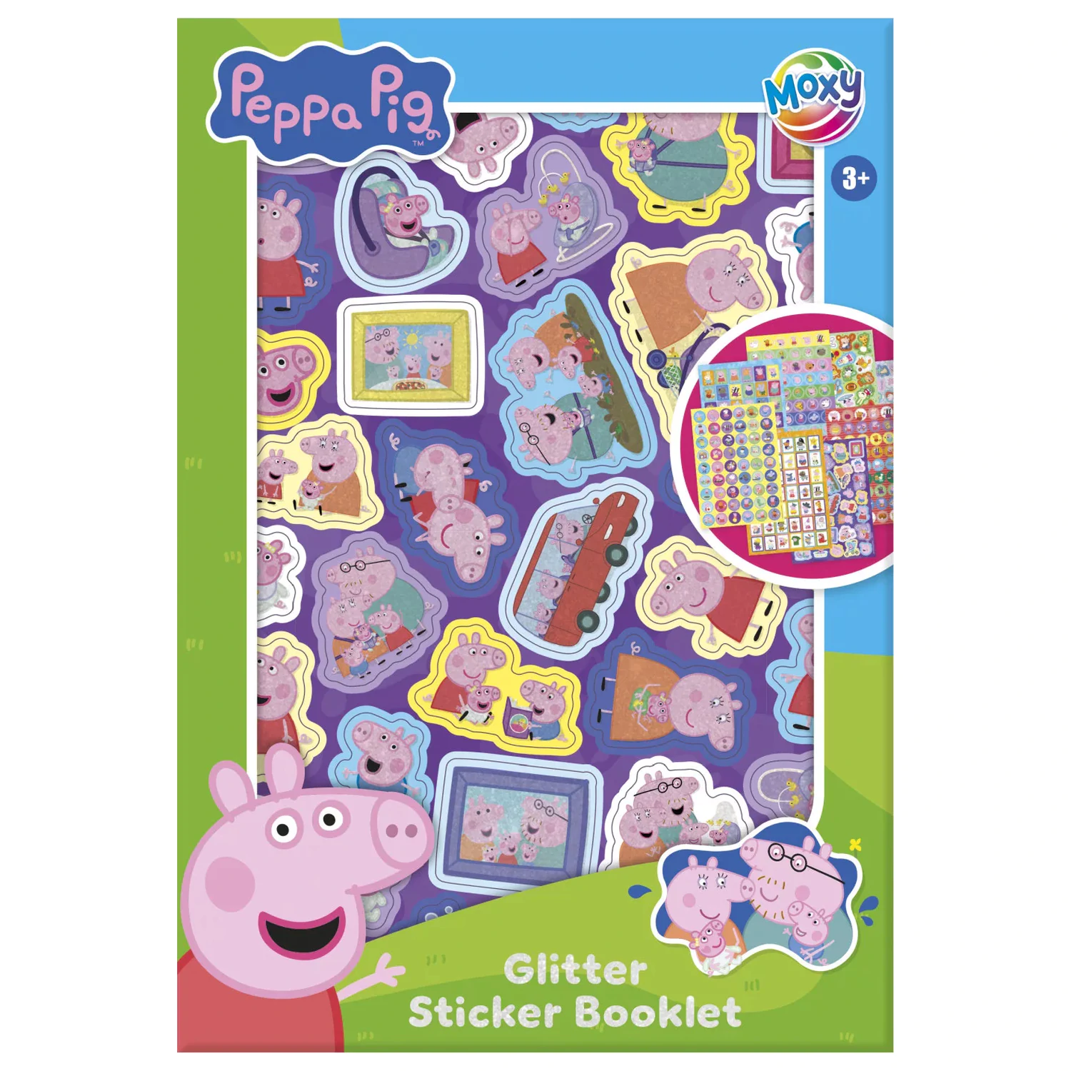 Peppa Pig Family Naljepnice Pakiranje 8 listova fotografija proizvoda