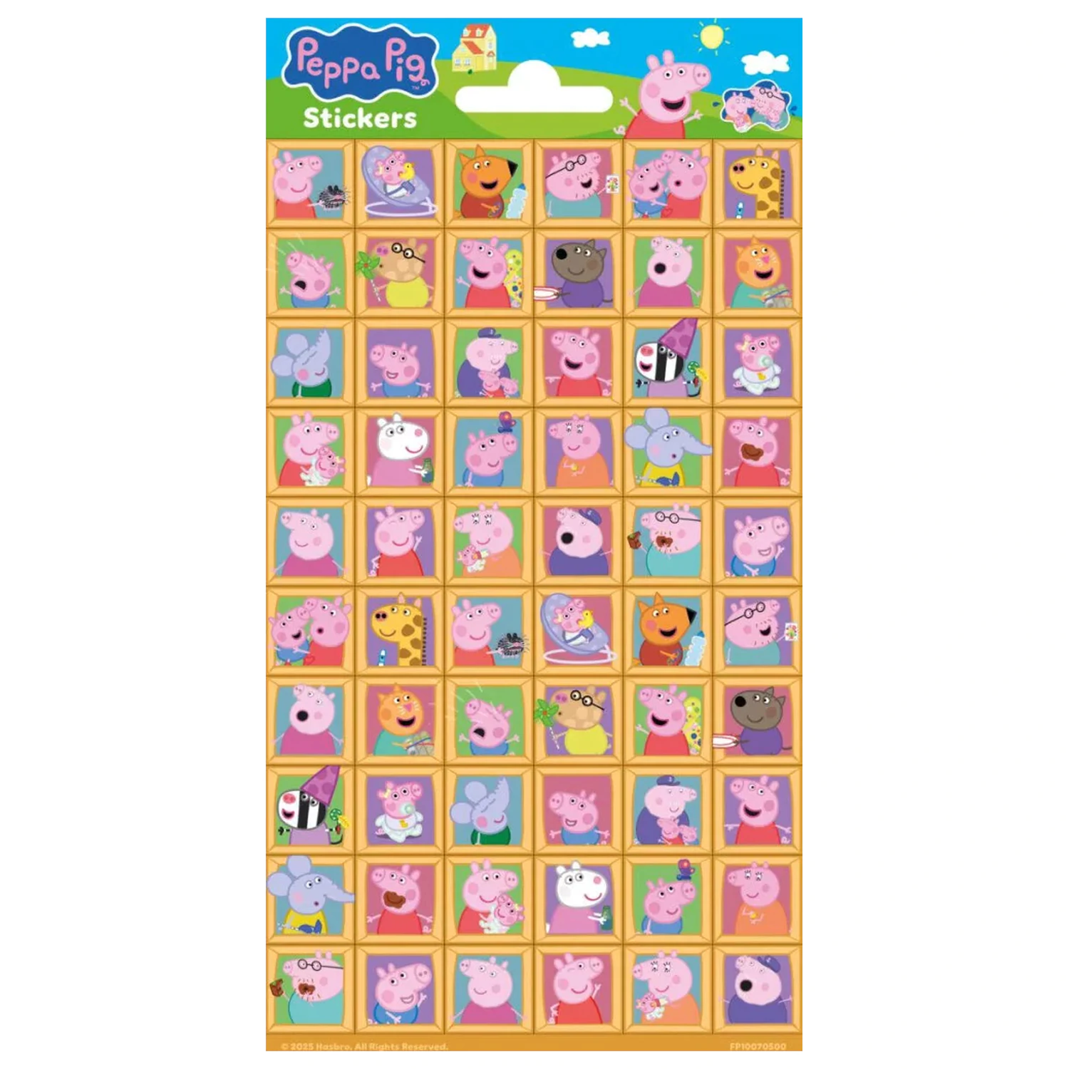 Peppa Pig Family Time naljepnica fotografija proizvoda
