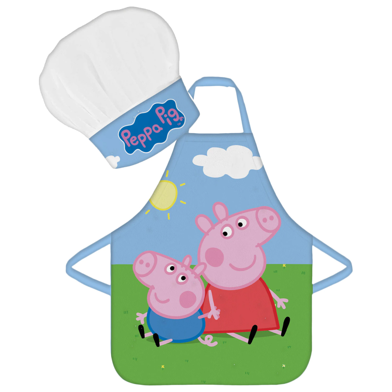 Peppa Pig Field dječja pregača set od 2 komada fotografija proizvoda