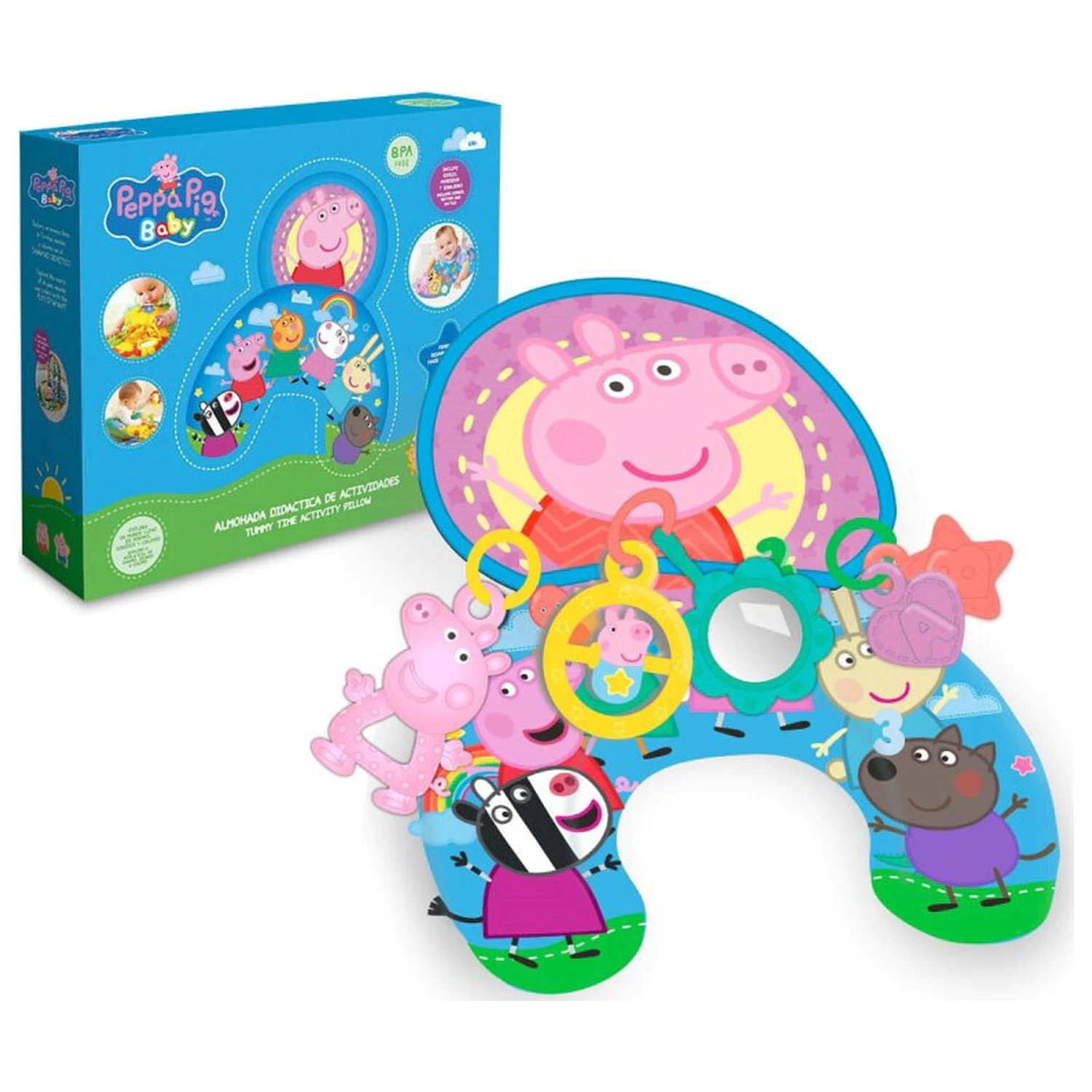 Peppa Pig Friends jastuk za aktivnosti fotografija proizvoda