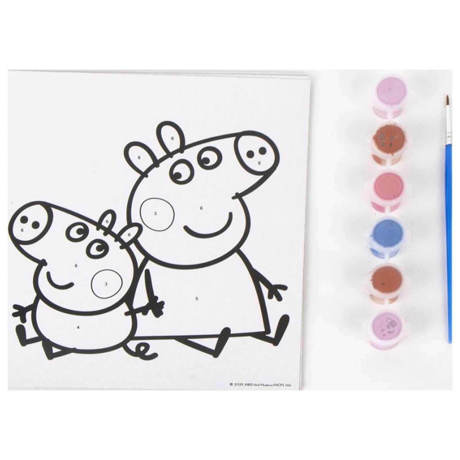 Peppa Pig Zabavan set za bojanje s brojevima fotografija proizvoda