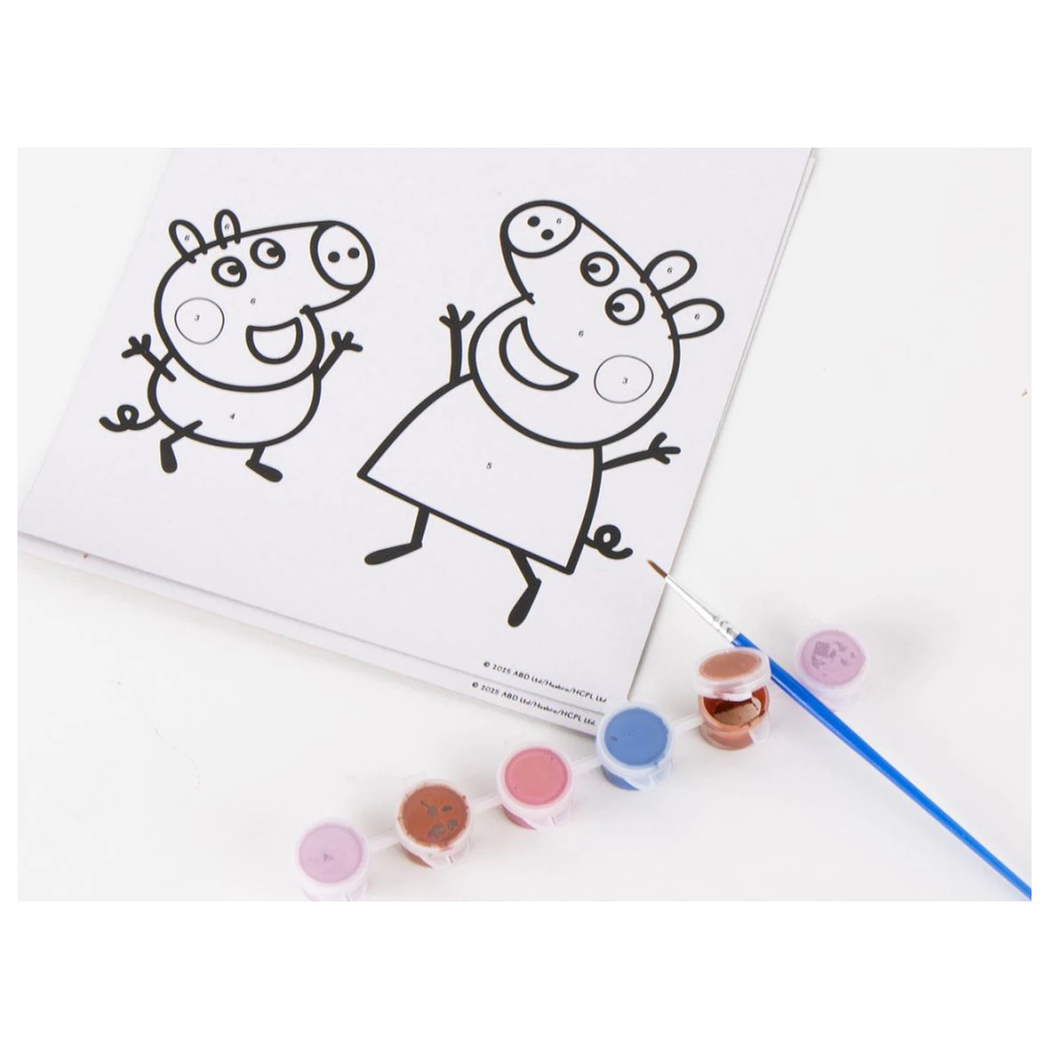 Peppa Pig Zabavan set za bojanje s brojevima fotografija proizvoda