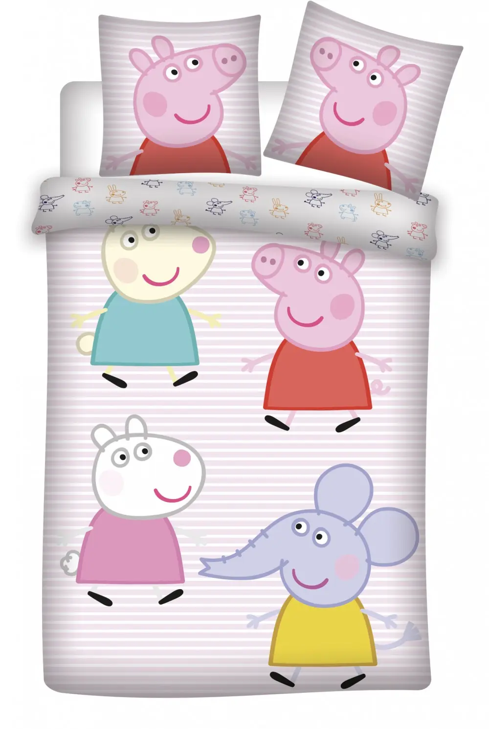 Peppa Pig Dječja navlaka za poplun 100x135 cm, 40x60 cm fotografija proizvoda