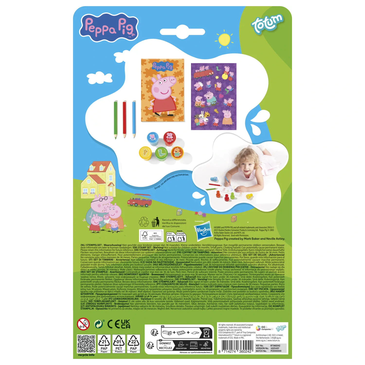 Peppa Pig Happiness Stamper kreativni set fotografija proizvoda