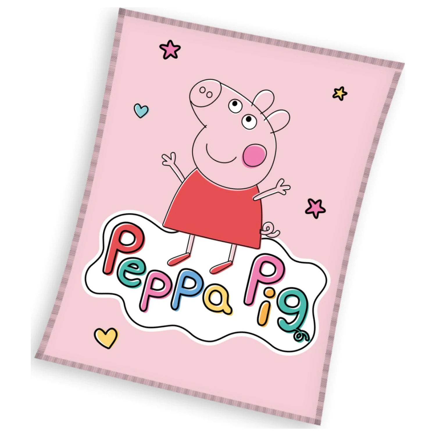 Peppa Pig Happy Fleece Deka fotografija proizvoda