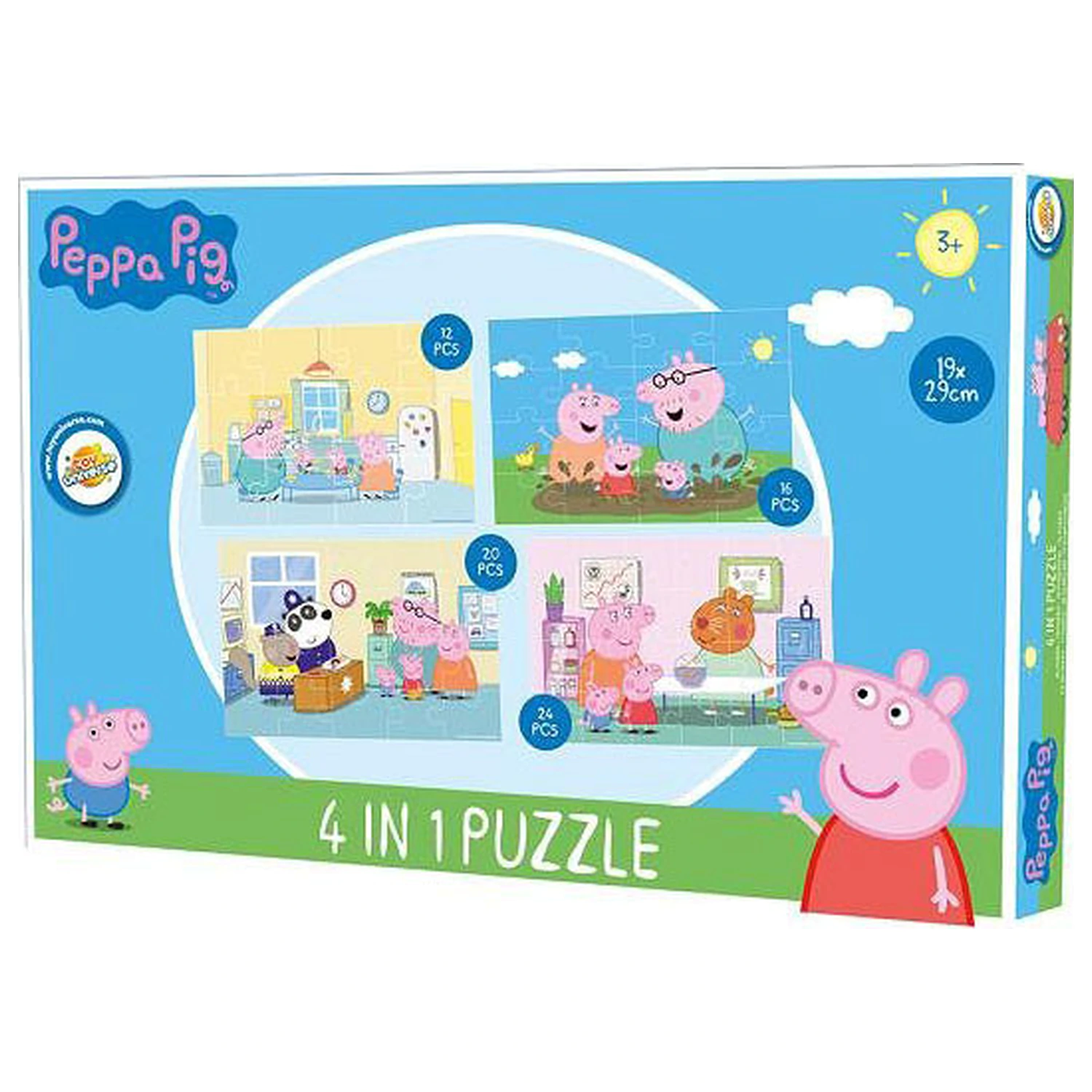 Peppa Pig Kućna Slagalica 4-u-1 fotografija proizvoda