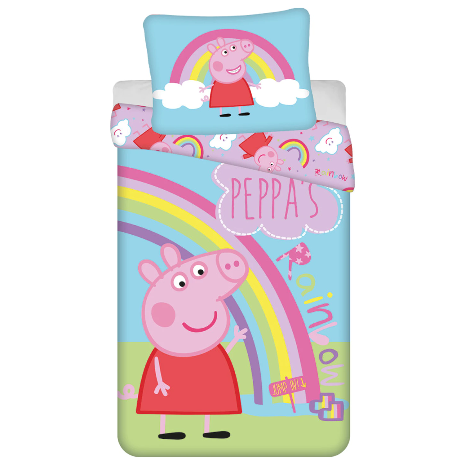 Peppa Pig Jump In navlaka za poplun fotografija proizvoda