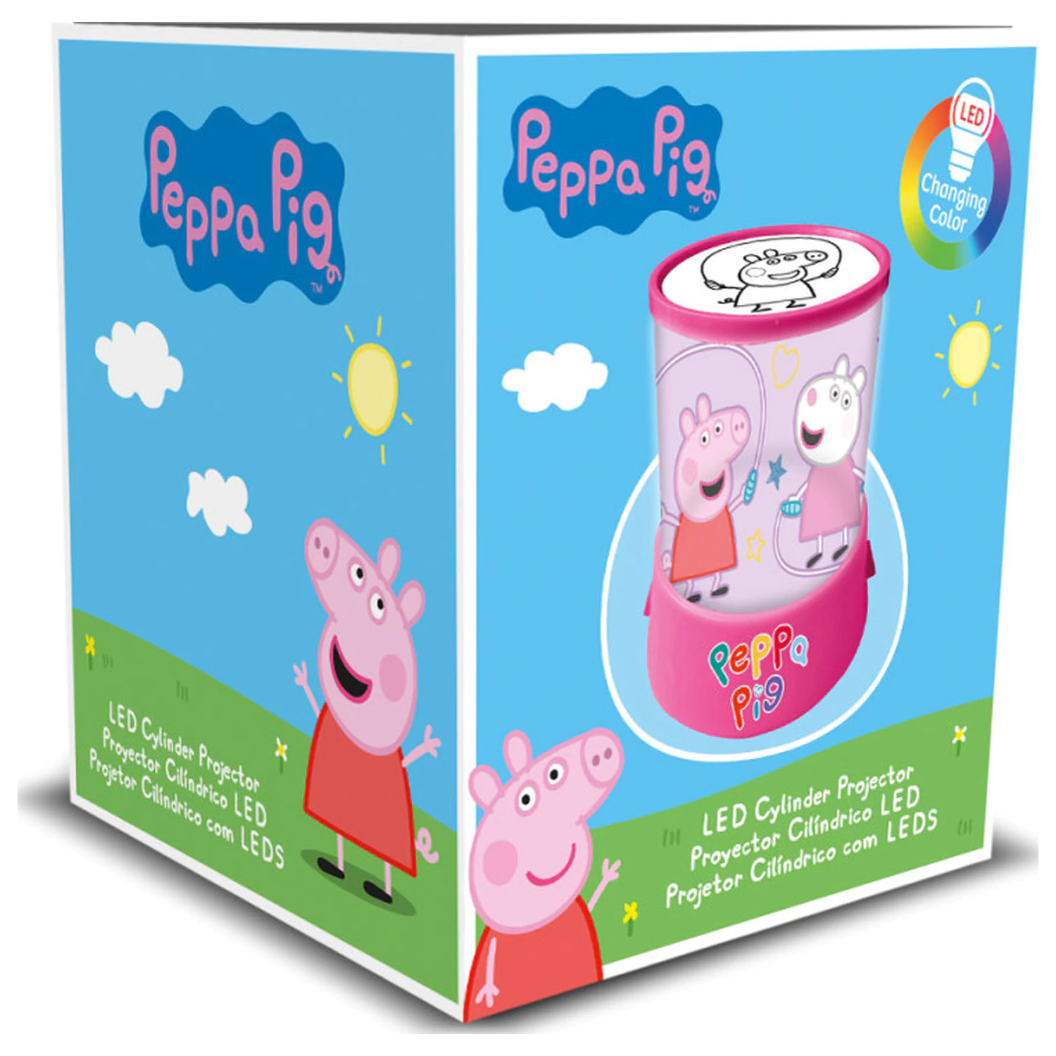 Peppa Pig Jump Rope 2-u-1 projektor, lampa, noćno svjetlo fotografija proizvoda
