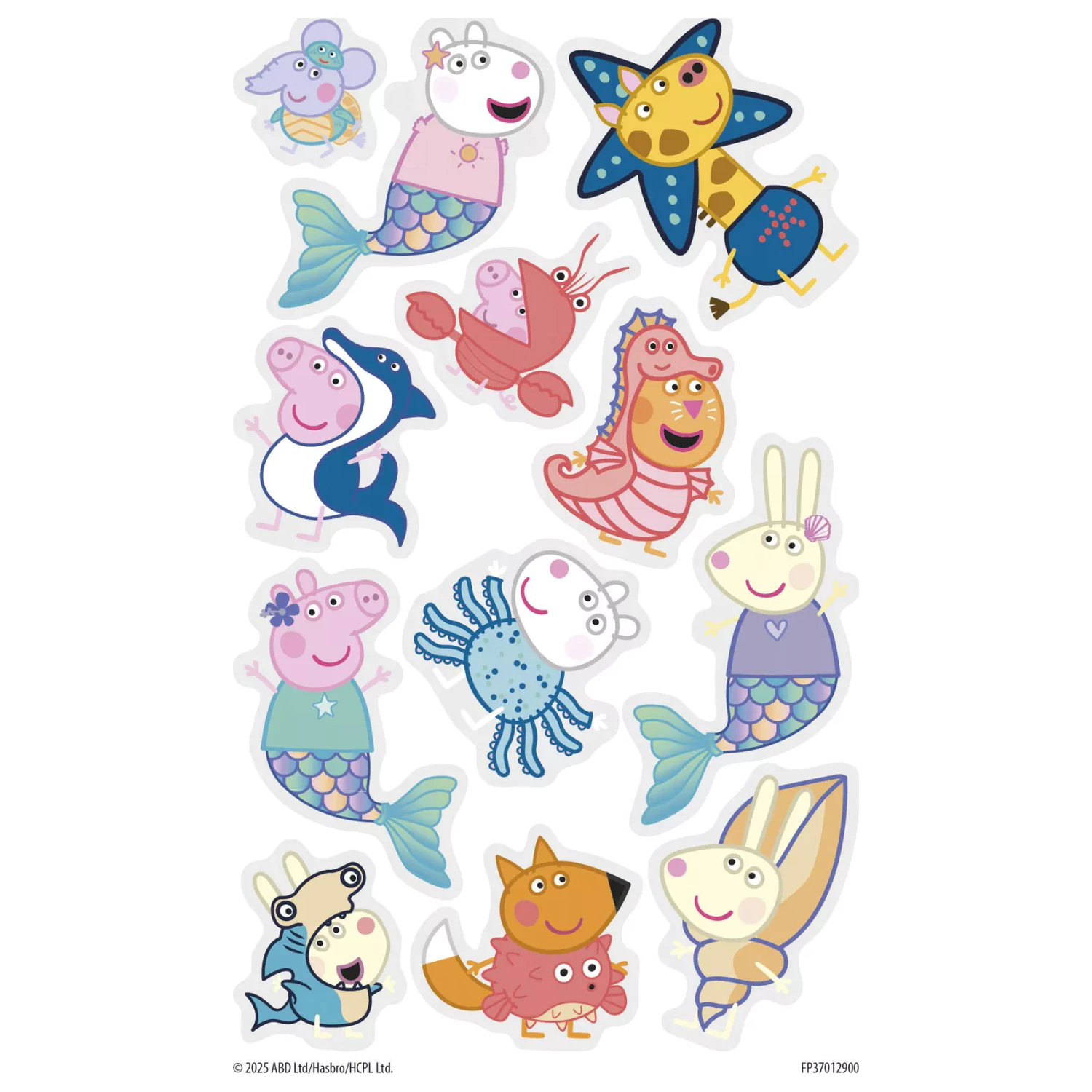Peppa Pig Sirena Tetovaža 12 kom. fotografija proizvoda