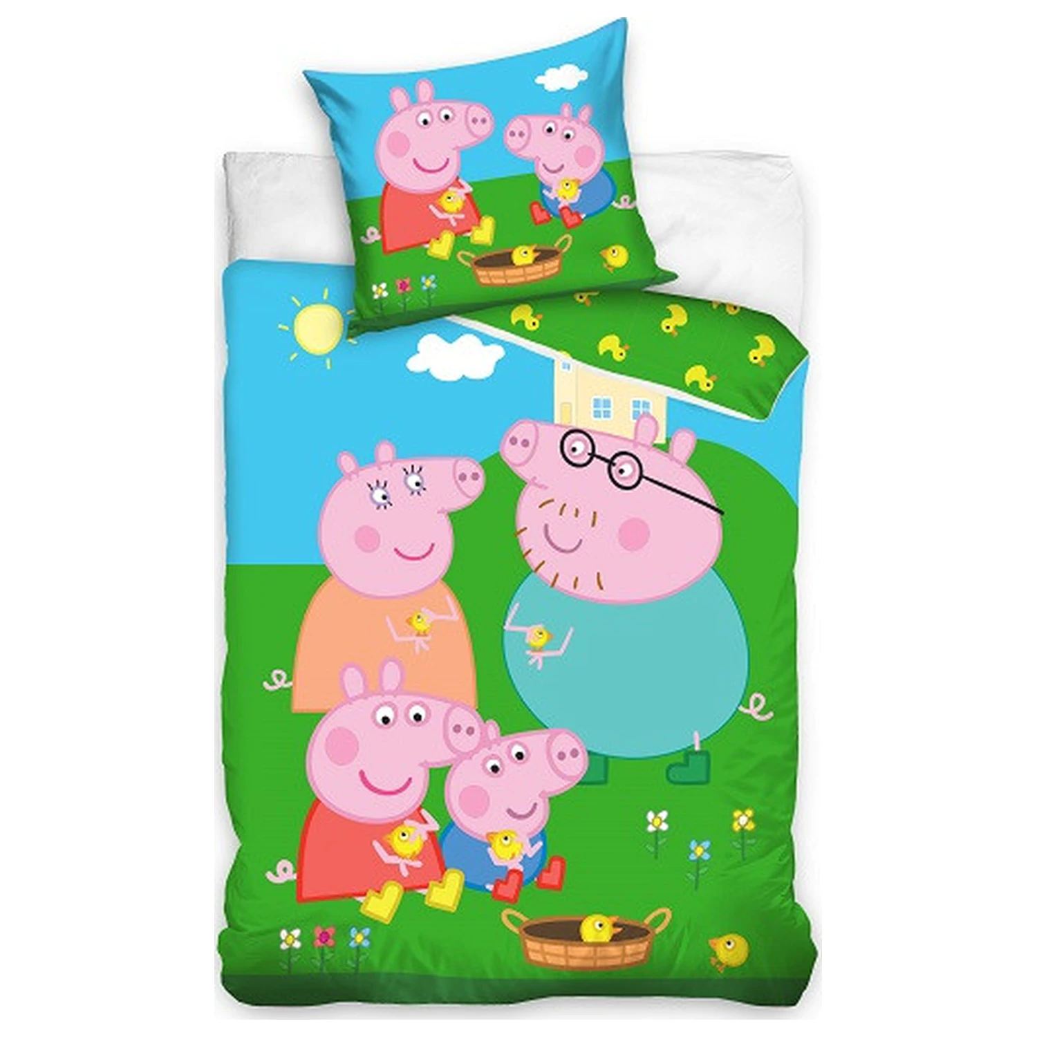 Peppa Pig Piggy Family Navlaka za poplun fotografija proizvoda