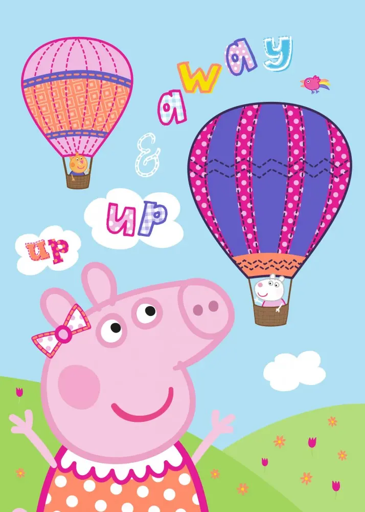 Peppa Pig deka od flisa 100*140 cm fotografija proizvoda
