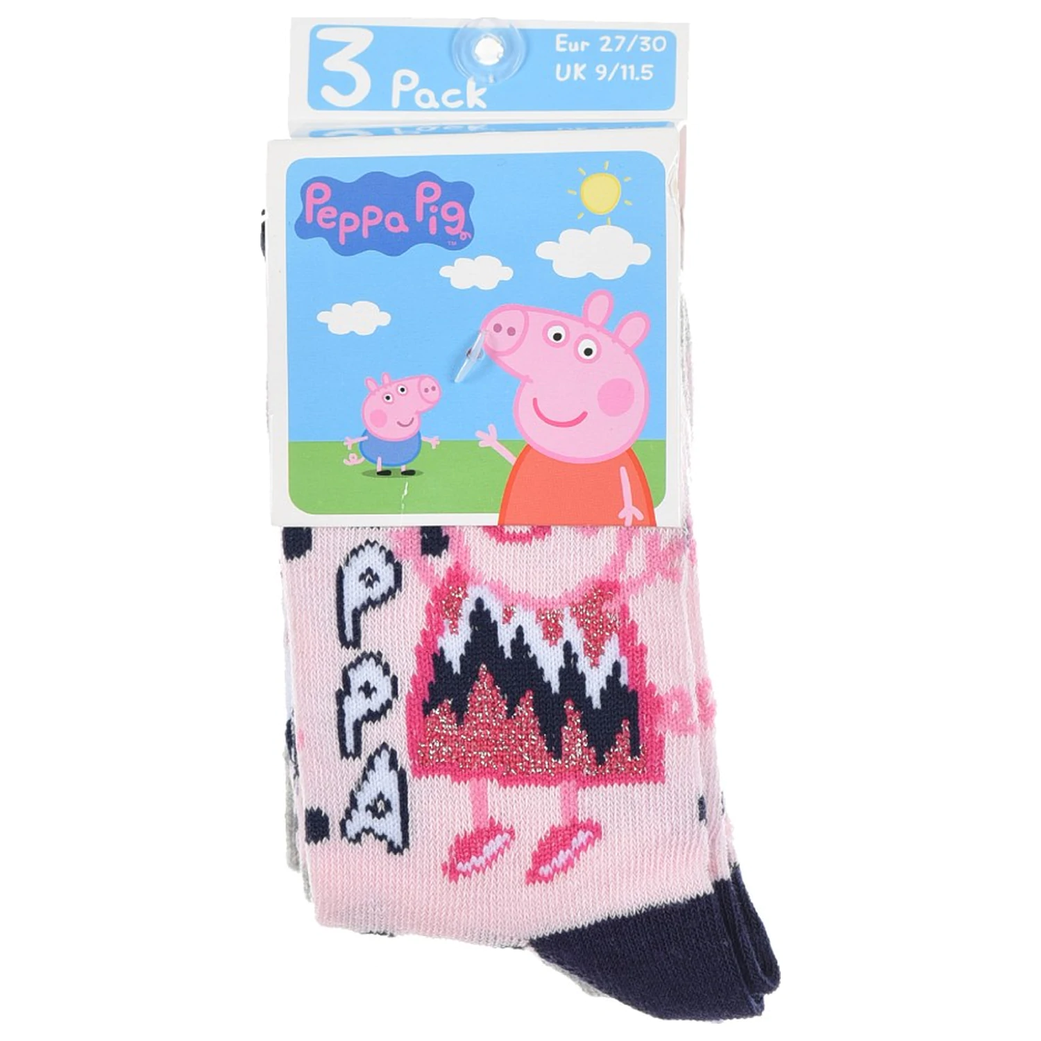Peppa Pig Sparkle Steps Dječje čarape 27/30 fotografija proizvoda