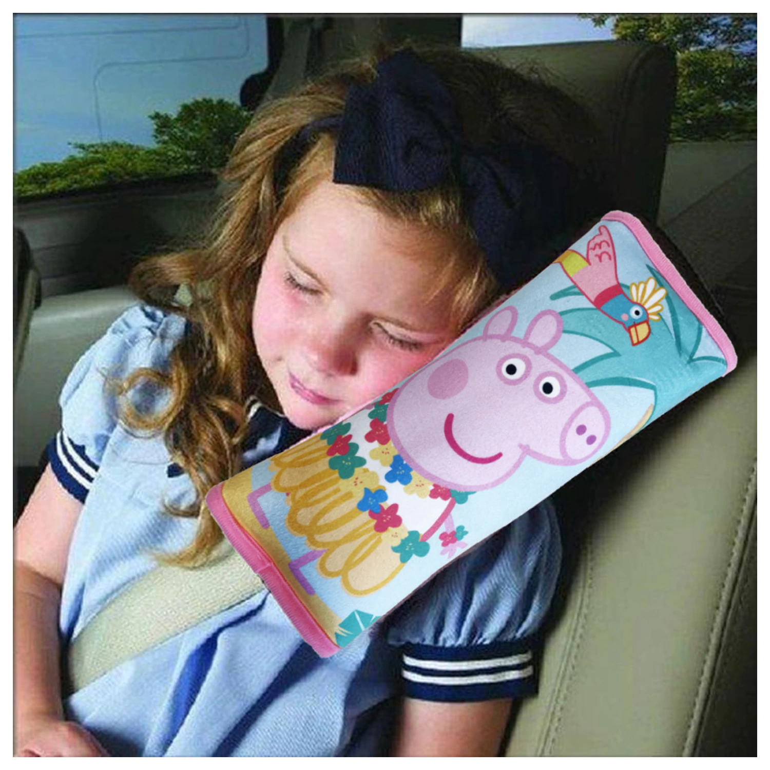 Peppa Pig ljetni zaštitni jastučić za sigurnosni pojas fotografija proizvoda