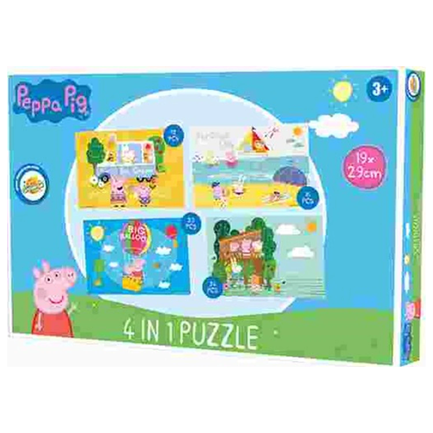 Peppa Pig Ljetna slagalica 4-u-1 fotografija proizvoda