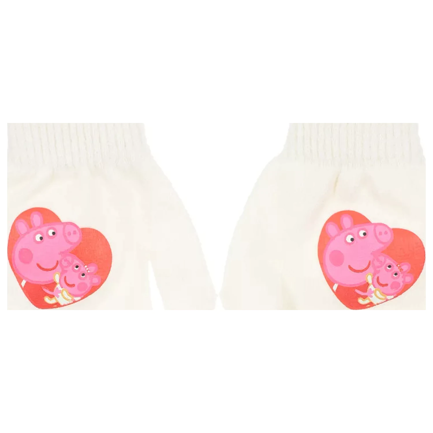 Peppa Pig White Heart dječje rukavice fotografija proizvoda
