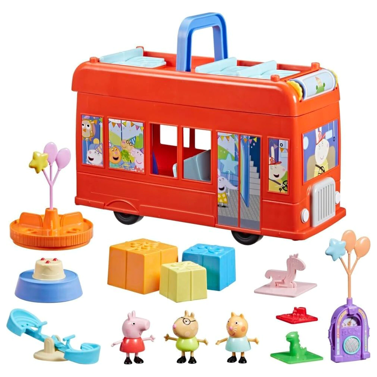 Peppa Pig 2-u-1 Party Bus set za igru fotografija proizvoda