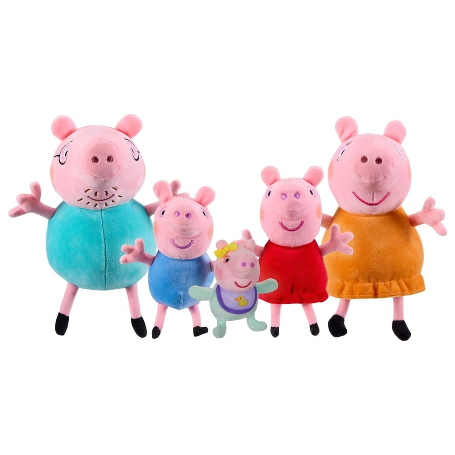 Peppa Pig plišane figure pakiranje od 5 komada fotografija proizvoda