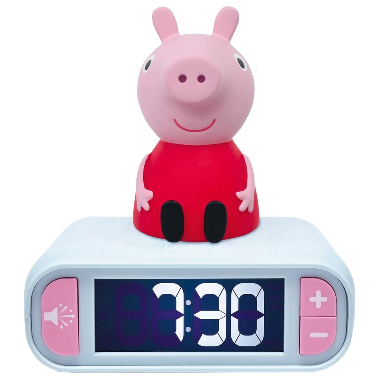 Peppa Pig digitalna budilica s 3D noćnim svjetlom fotografija proizvoda