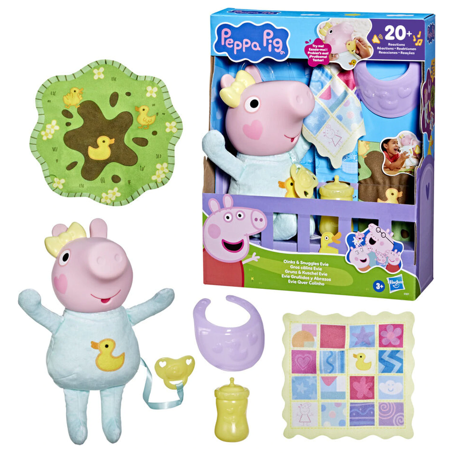 Peppa Pig Evie Grunts and Hugs lutka fotografija proizvoda