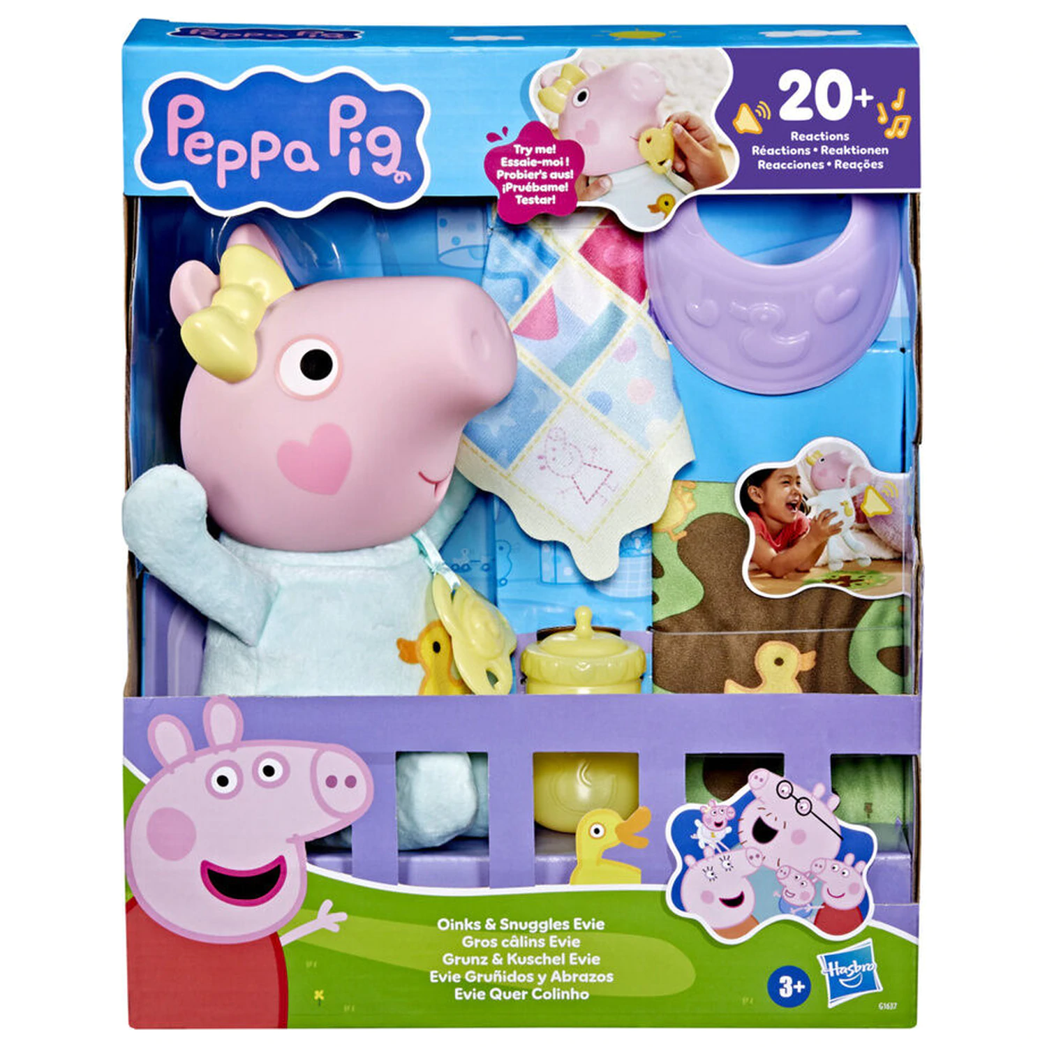 Peppa Pig Evie Grunts and Hugs lutka fotografija proizvoda