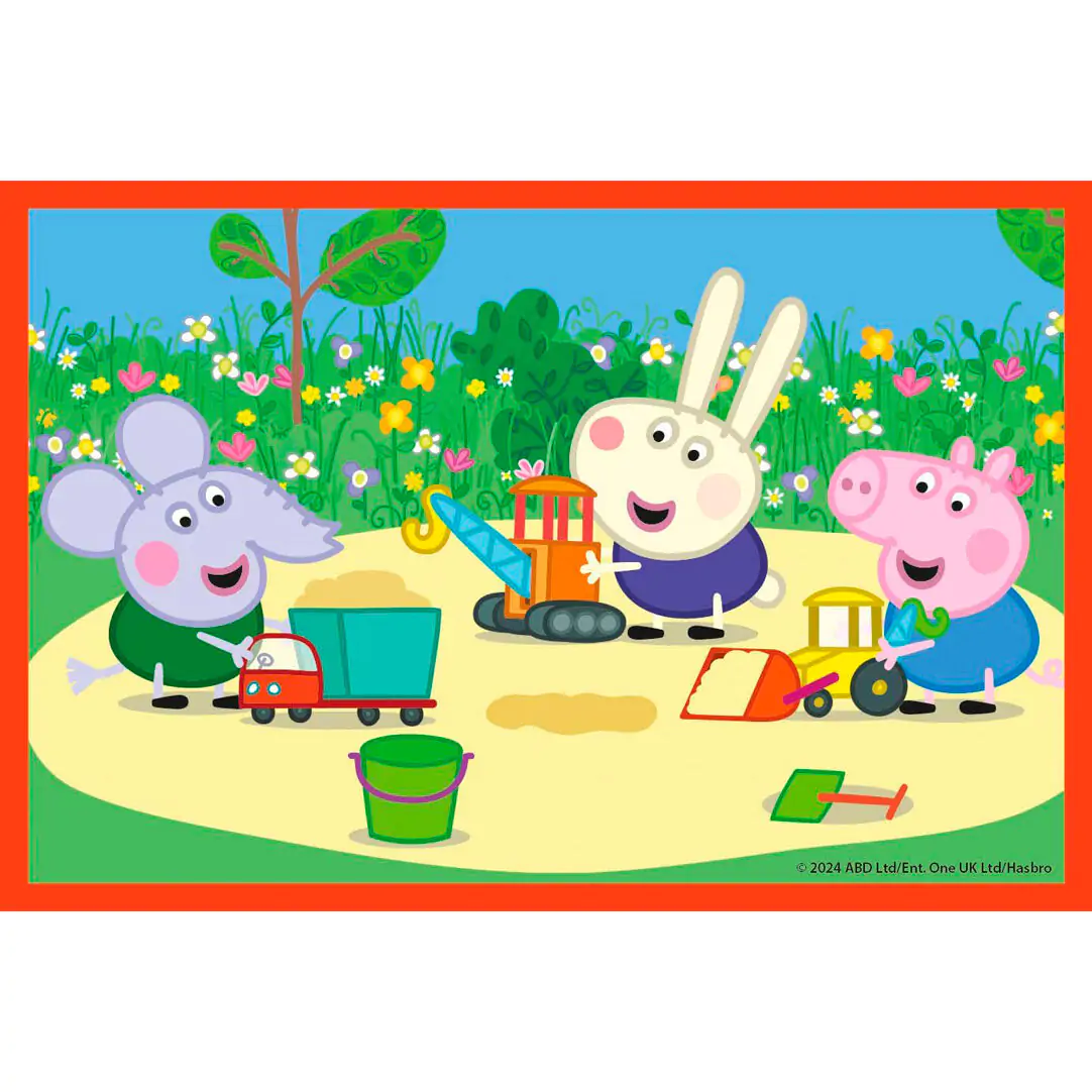 Peppa Pig kockasta slagalica 6 kom fotografija proizvoda