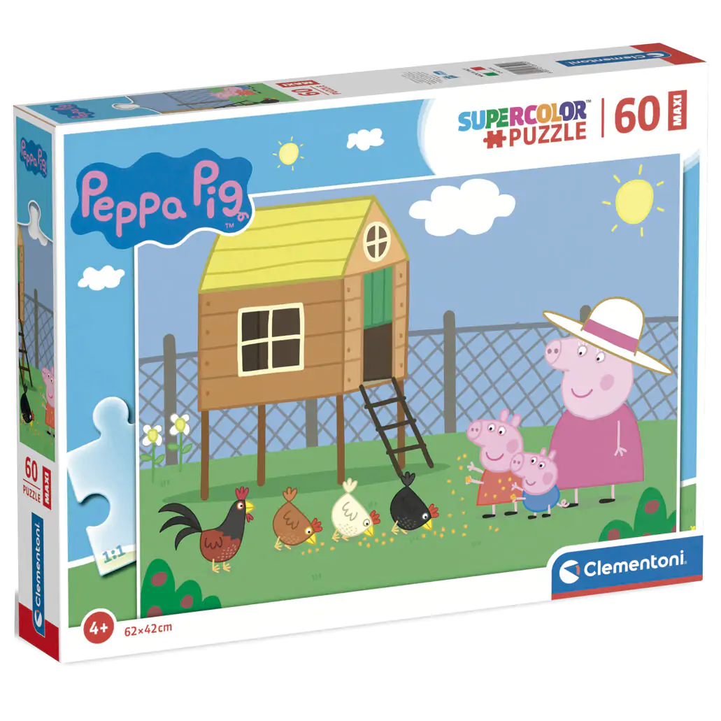 Peppa Pig maxi puzzle od 60 dijelova fotografija proizvoda
