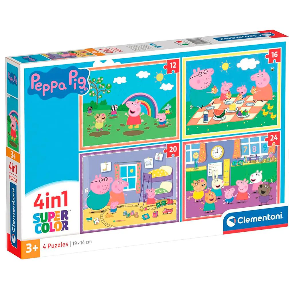 Peppa Pig puzzle 12-16-20-24 kom fotografija proizvoda