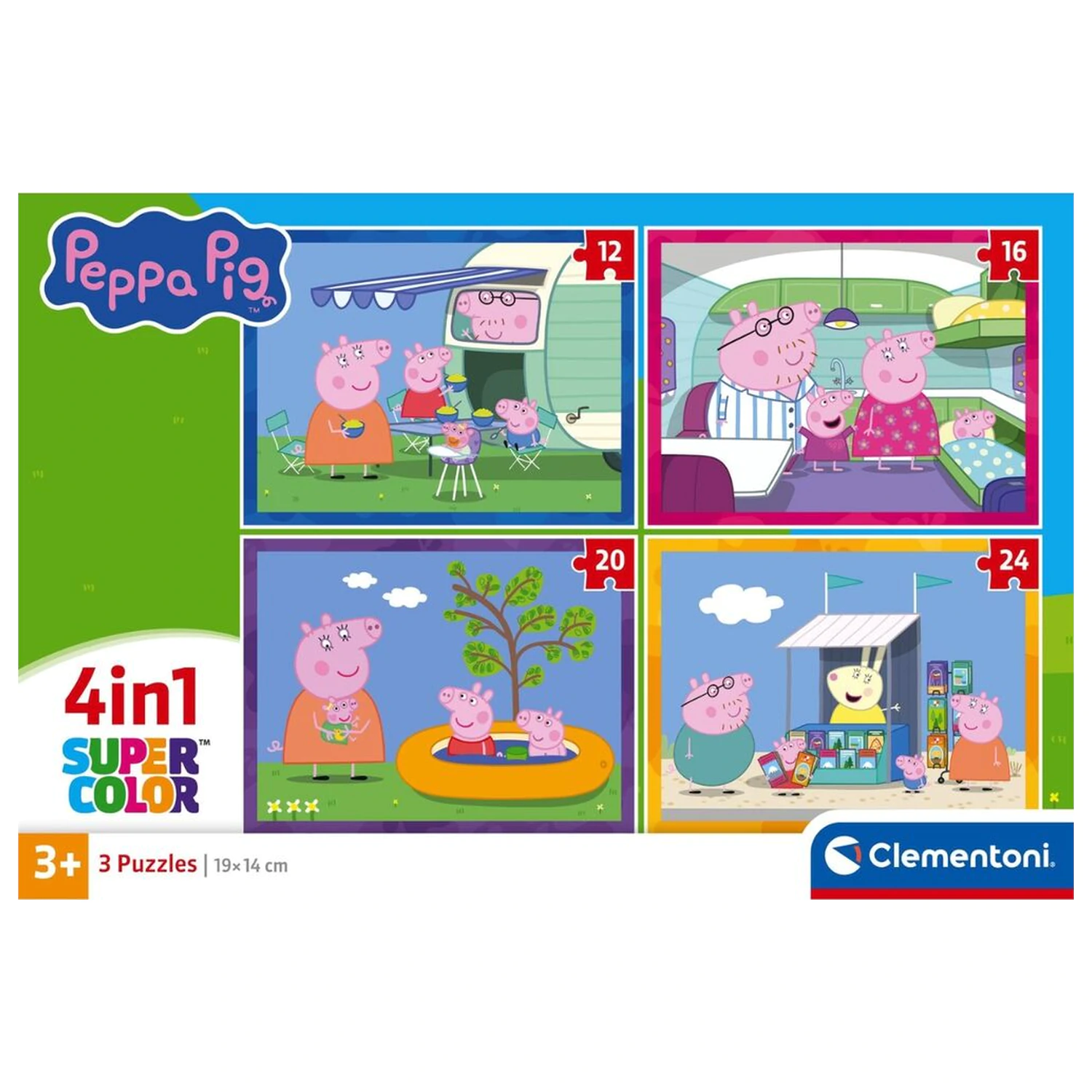 Peppa Pig puzzle 12-16-20-24 komada fotografija proizvoda