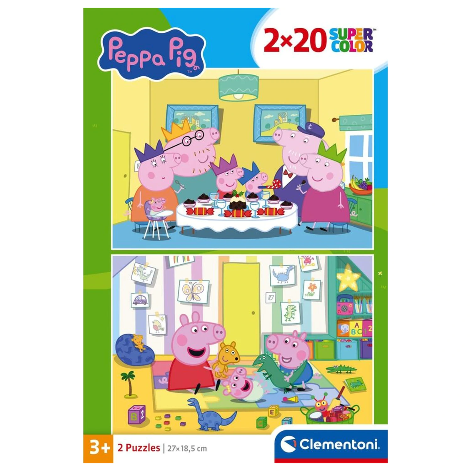 Peppa Pig slagalica 2x20 komada fotografija proizvoda