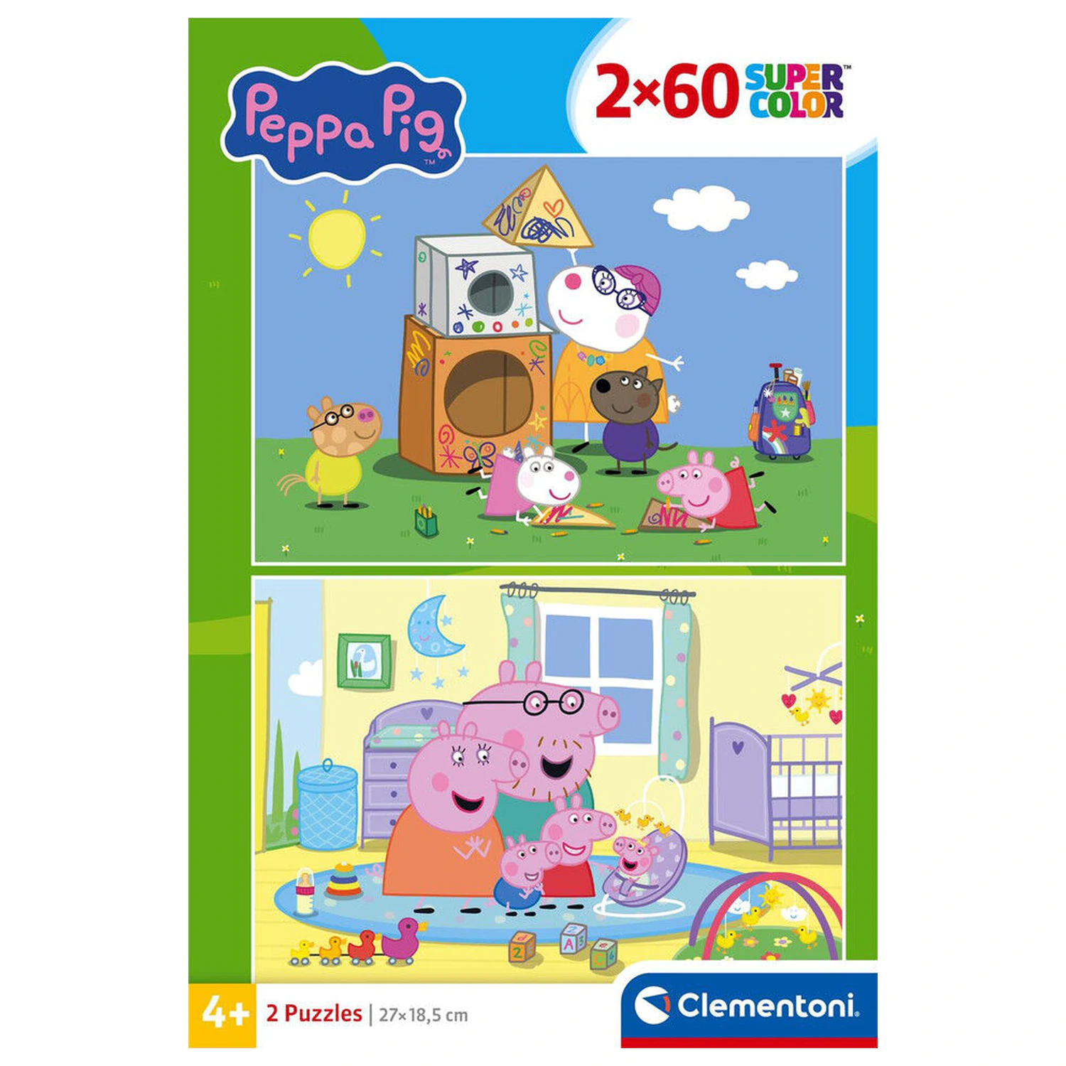 Peppa Pig slagalice 2X60 komada fotografija proizvoda
