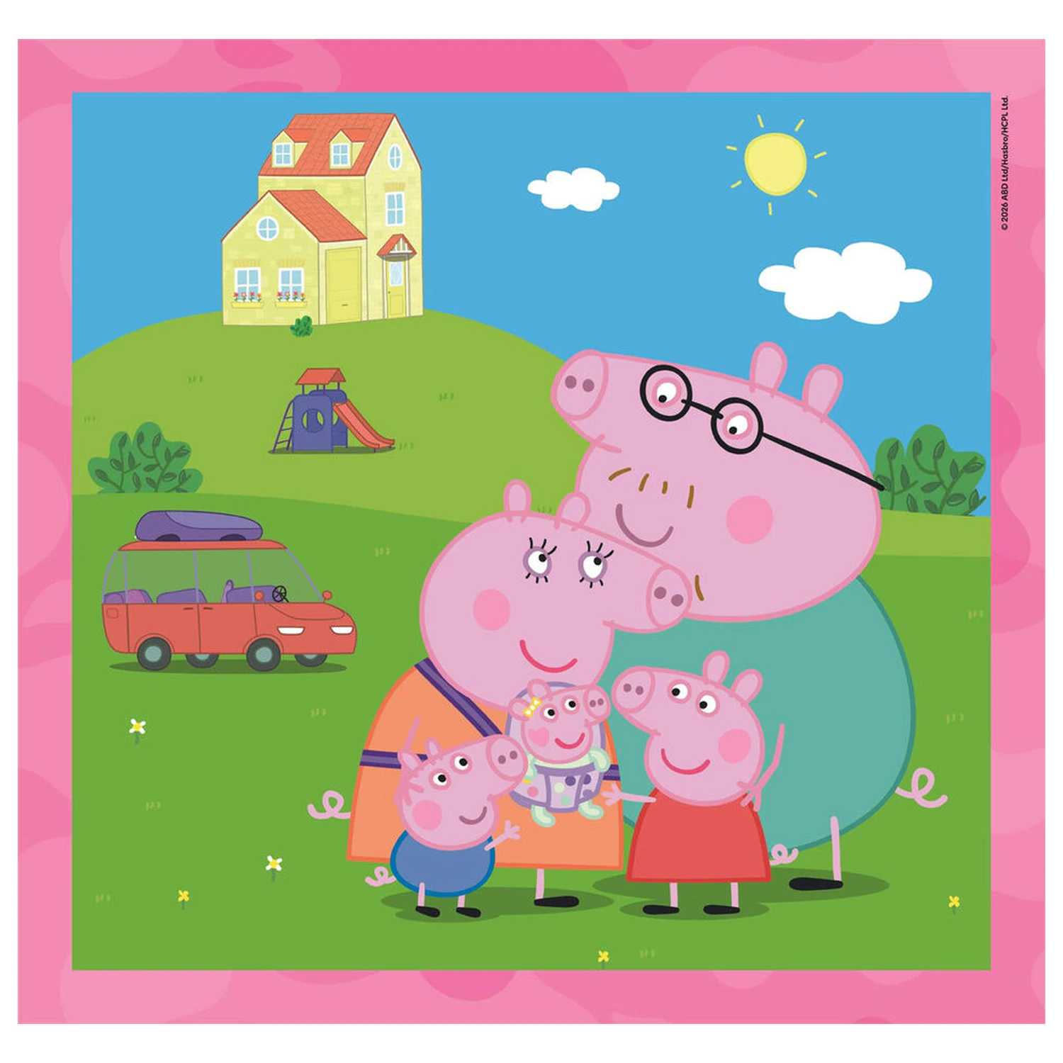 Peppa Pig puzzle 3x48 komada fotografija proizvoda