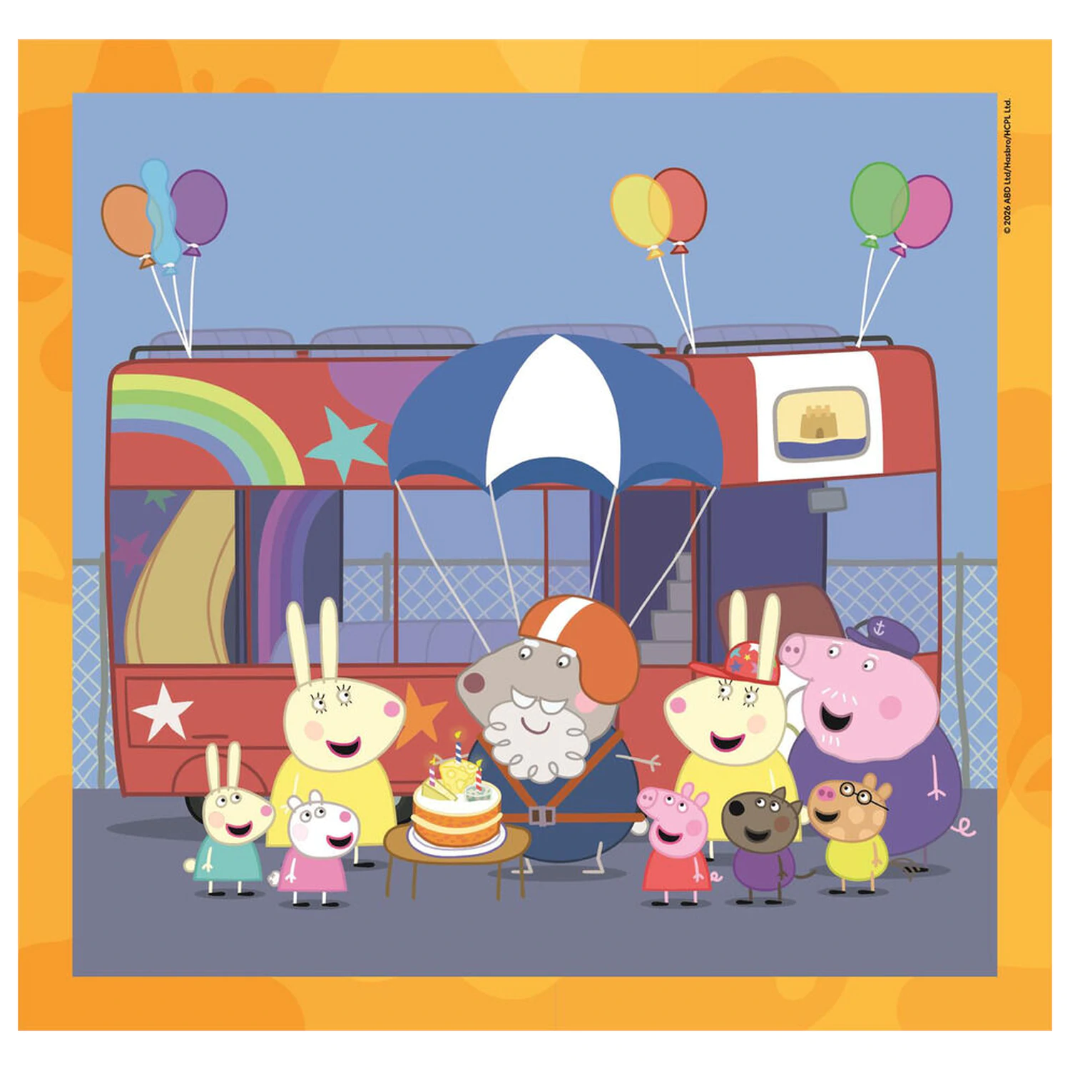 Peppa Pig puzzle 3x48 komada fotografija proizvoda